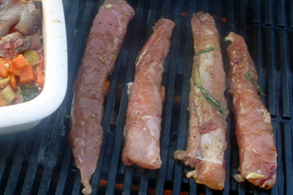 Hasenrücken mit Speck Gemüse-Sauce – OÖ LJV