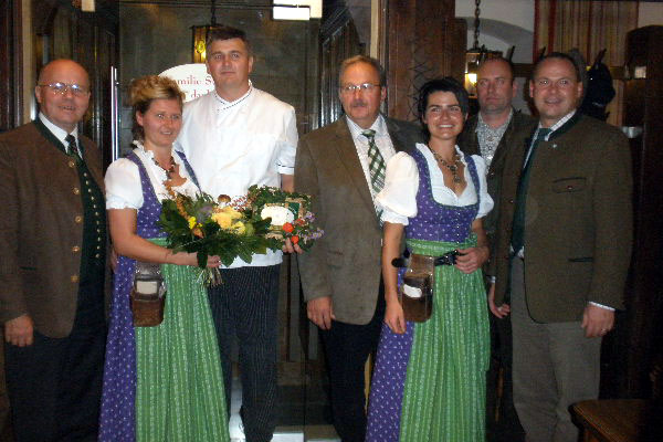 Restaurantplakette Gasthaus Kirchenwirt, OÖ LJV