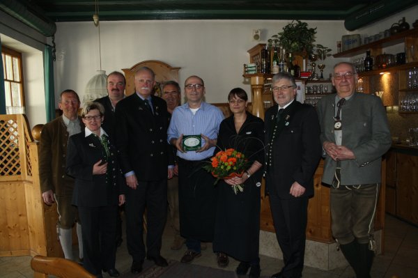 Restaurantplakette Gasthaus Fellner, OÖ LJV