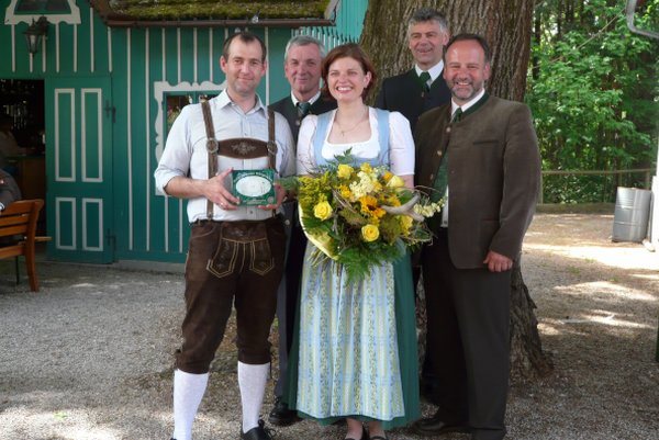 Restaurantplakette Gasthaus Hiesmayr, OÖ LJV