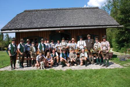 Jagdhornbläsertreffen des Bezirks Gmunden im Almtal, OÖ LJV