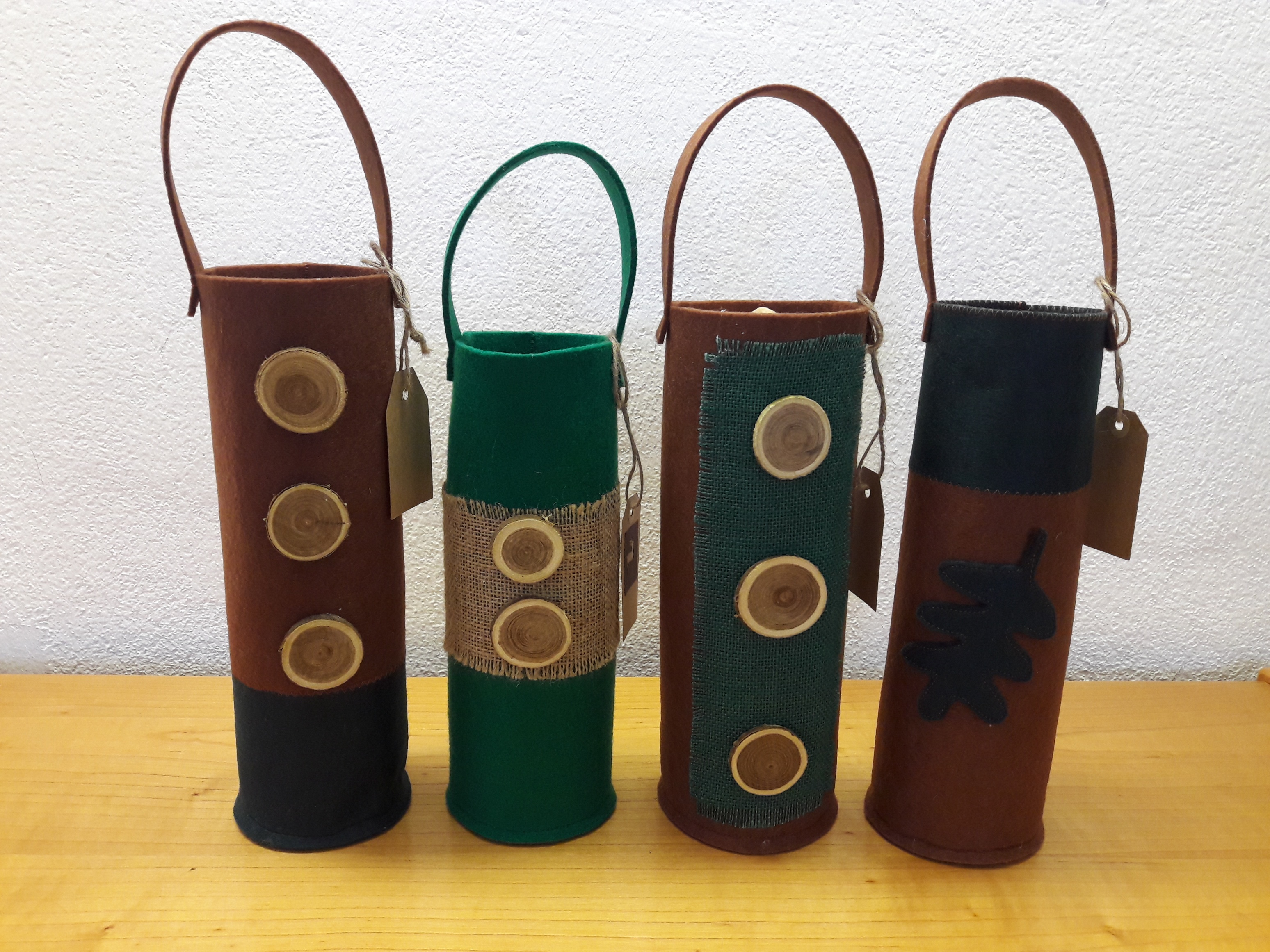 Flaschentasche aus Filz – OÖ LJV