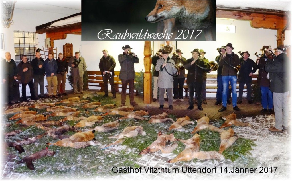 Raubwildwoche 2017, OÖ LJV