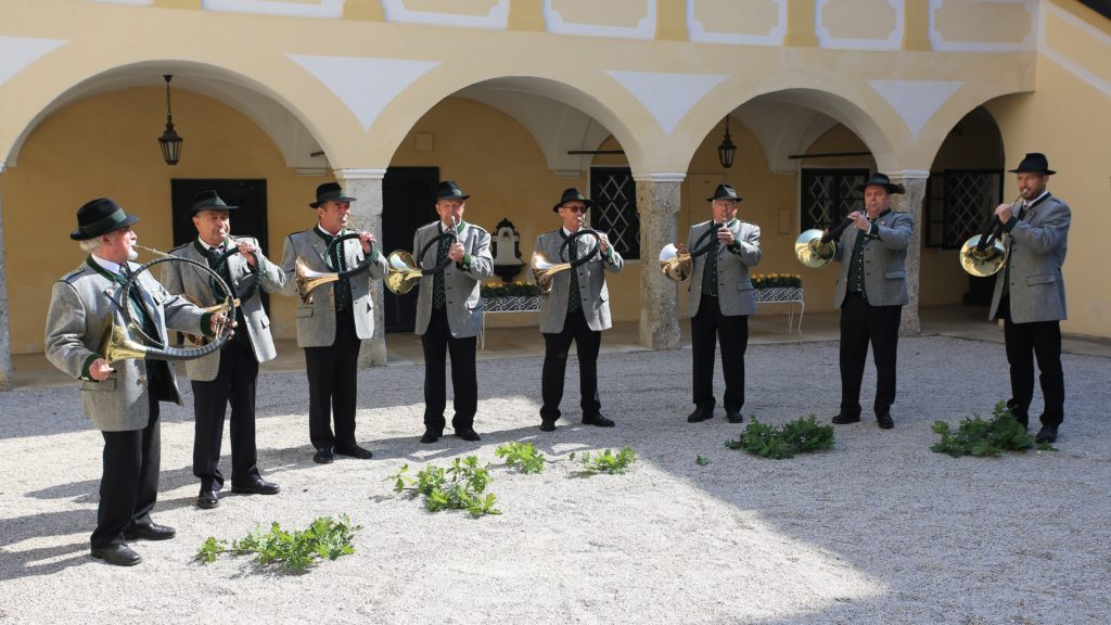 Internationaler Jagdhornbläser-Wettbewerb in Kremsmünster, OÖ LJV