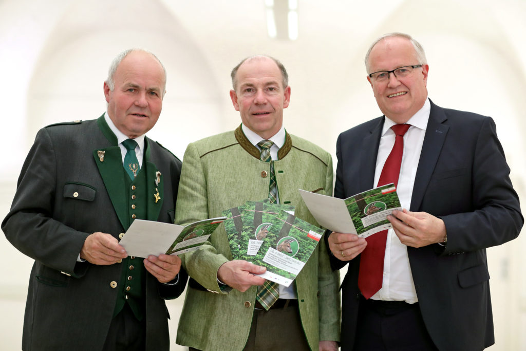 Pressekonferenz zum OÖ Forst Jagd Dialog 2019