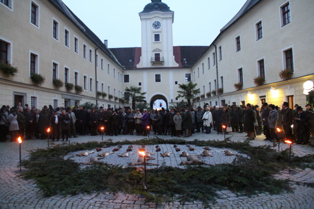 Bezirks-Hubertusmesse in der Stiftskirche Lambach, OÖ LJV