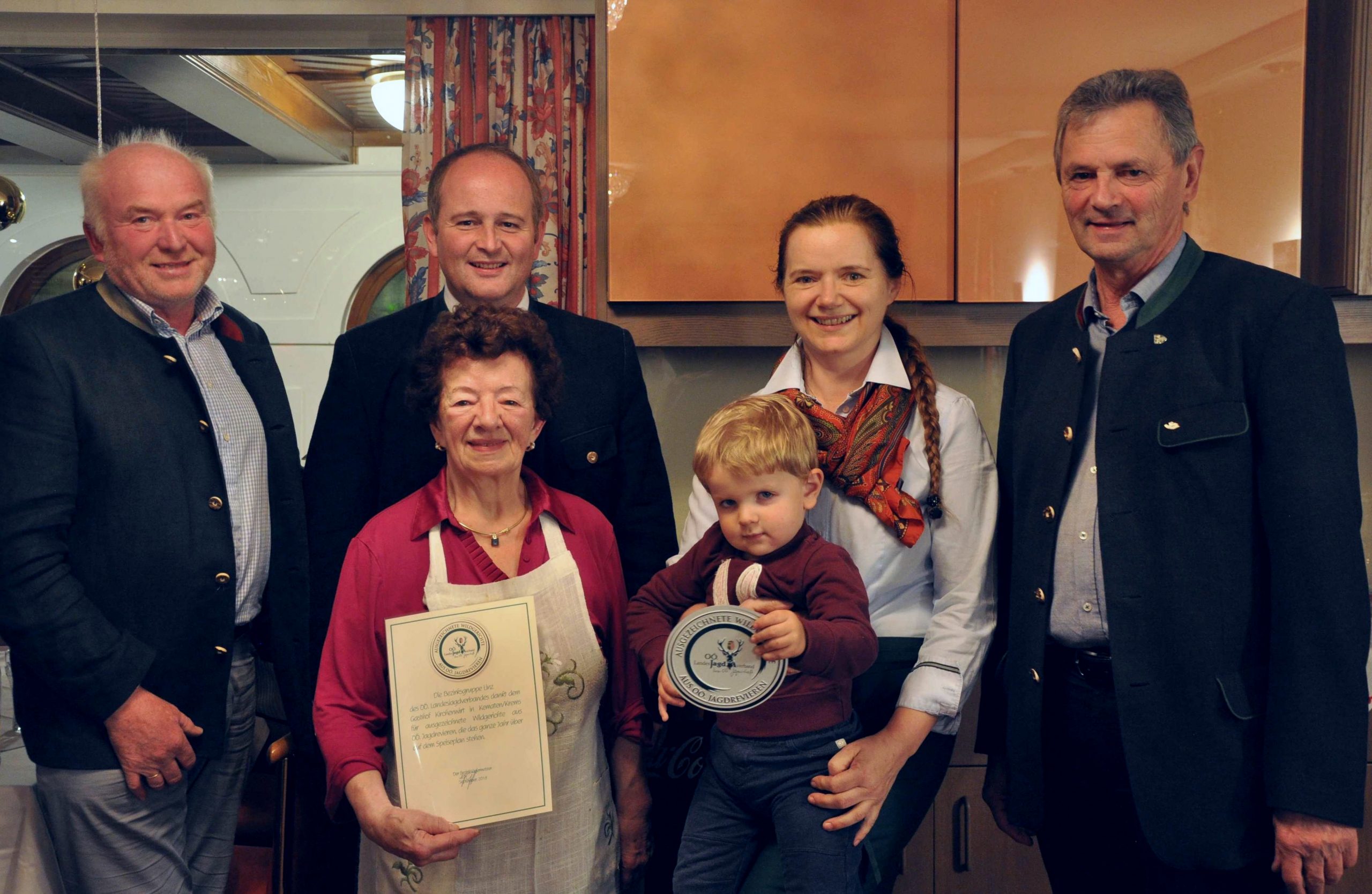 Gasthaus Kirchenwirt Kematen Krems_Restaurantplakette