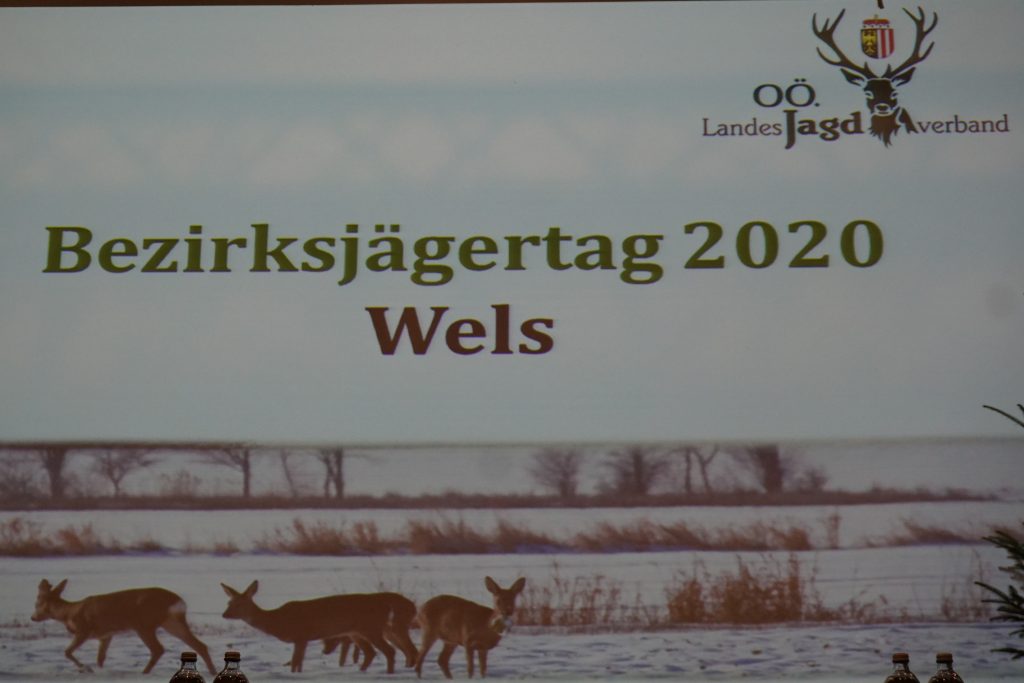 Bezirksjägertag 2020 &#8211; Stadthalle Wels, OÖ LJV