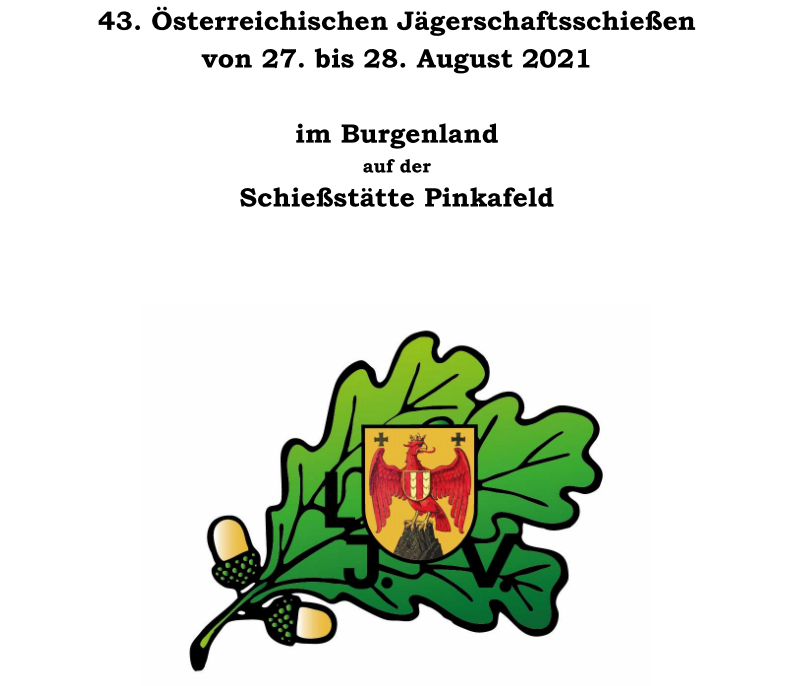 Österreichisches Jägerschaftsschießen 2021, OÖ LJV