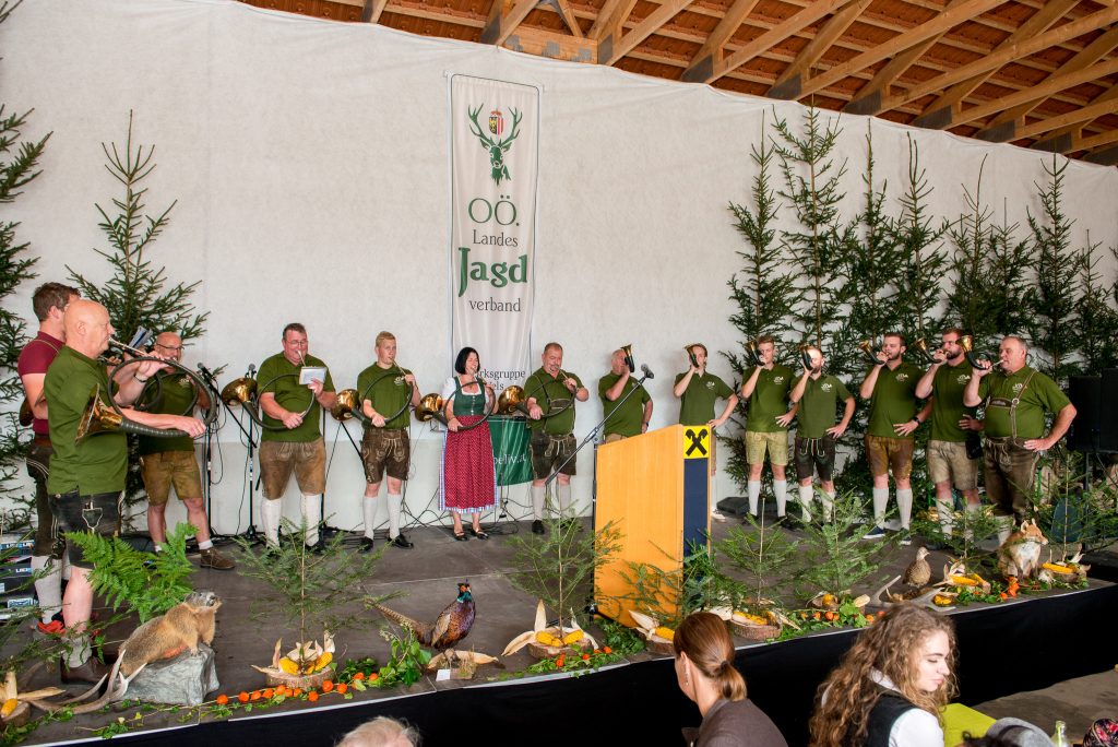 40 Jahre Jagdhornbläser Bad Wimsbach-Neydharting, OÖ LJV