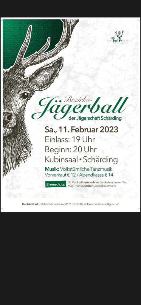 Bezirksjägerball 2023, OÖ LJV