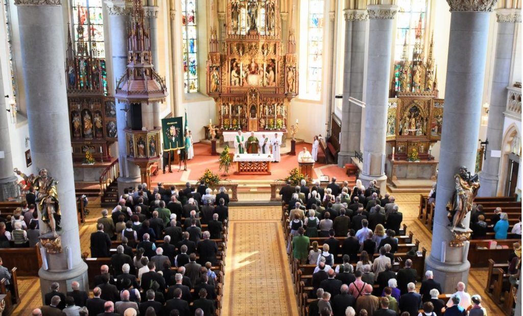 Bezirks-Hubertusmesse in der Stadtpfarrkirche Schwanenstadt, OÖ LJV