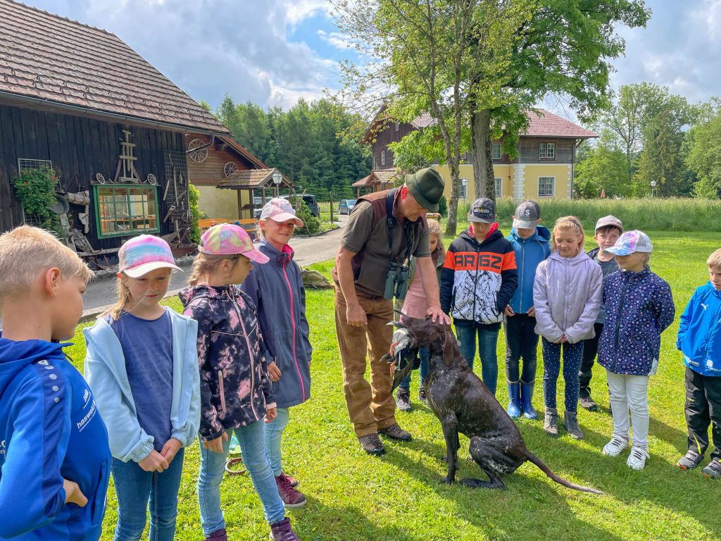 Schule &#038; Jagd – Ein Vormittag mit den Neukirchner Jägern, OÖ LJV