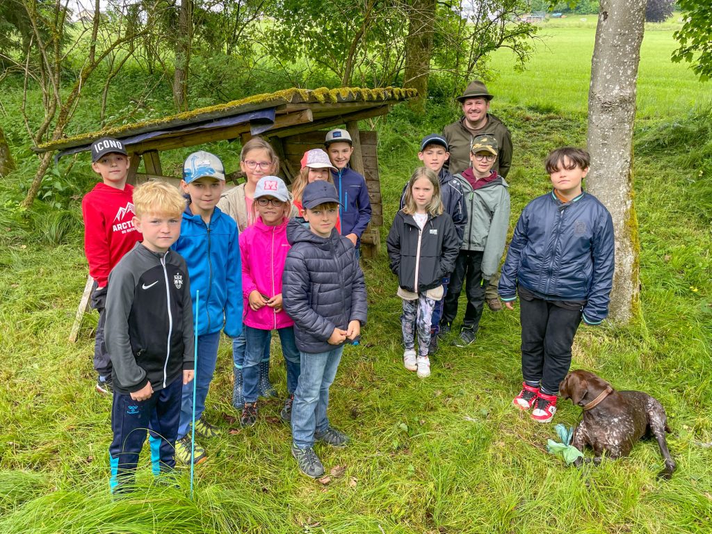 Schule &#038; Jagd – Ein Vormittag mit den Neukirchner Jägern, OÖ LJV