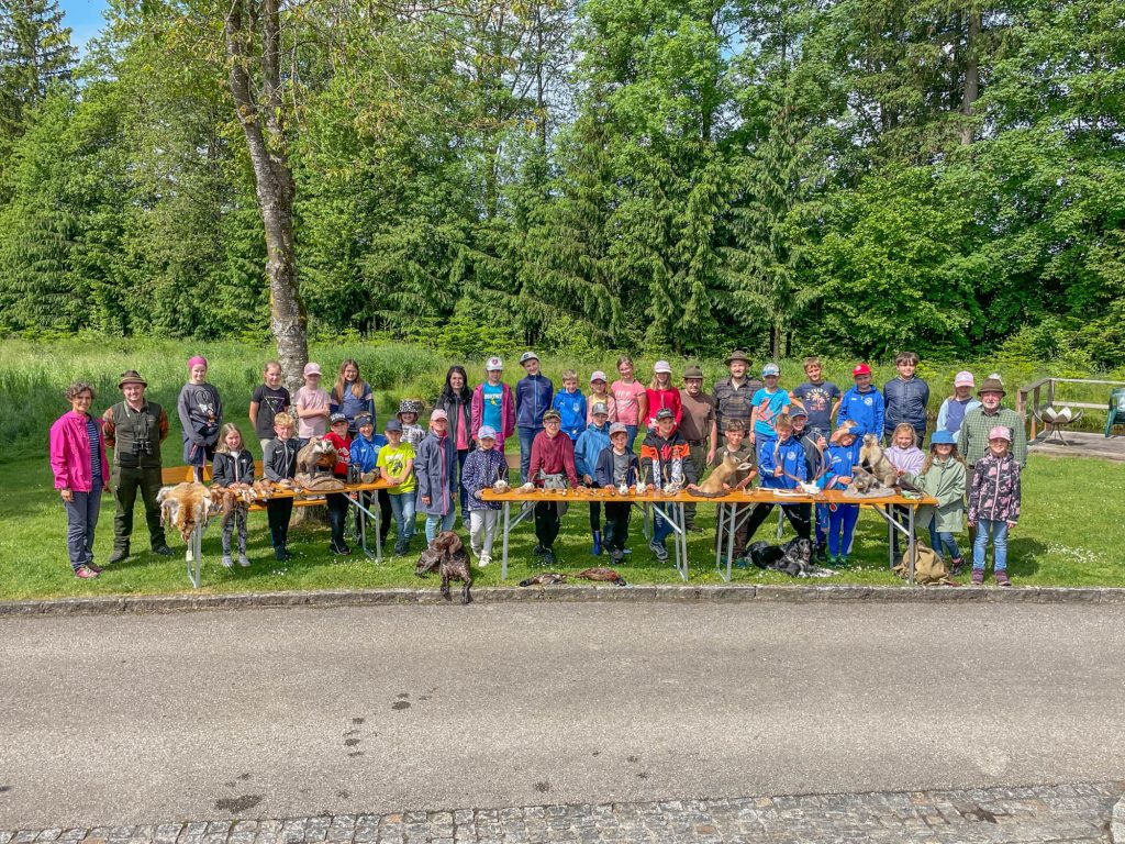 Schule &#038; Jagd – Ein Vormittag mit den Neukirchner Jägern, OÖ LJV