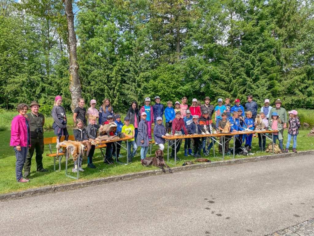 Schule &#038; Jagd – Ein Vormittag mit den Neukirchner Jägern, OÖ LJV