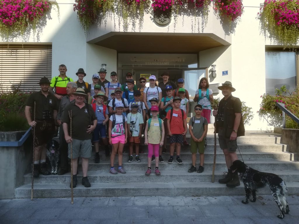 Kinderferienaktion der Jägerschaft Hartkirchen, OÖ LJV