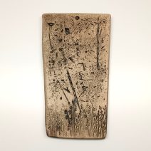 Trophäenschilder aus Ton