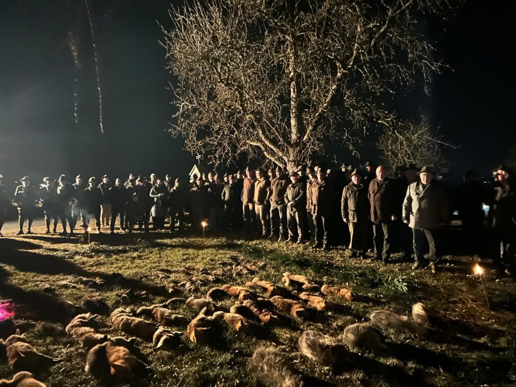 Raubwildstreckenlegung in Sonnberg, O&Ouml; LJV