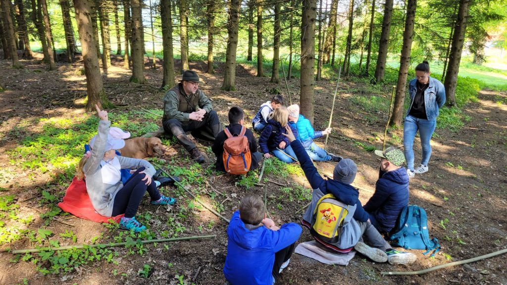 „Schule und Jagd“ an der Volksschule Reichersberg, OÖ LJV
