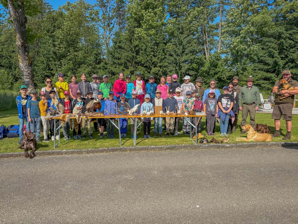 Schule &#038; Jagd – Ein Vormittag mit den Neukirchner Jägern, OÖ LJV