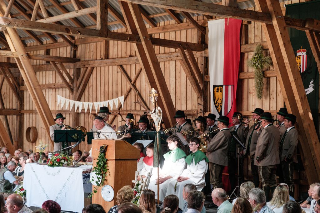 Jagdhornbläsergruppe Innkreis feierte eindrucksvoll den 60er, OÖ LJV