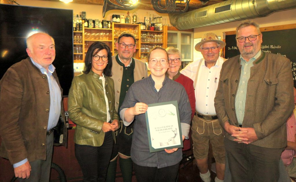 Wildbretplakette – „Zum Alten Backhaus“, OÖ LJV