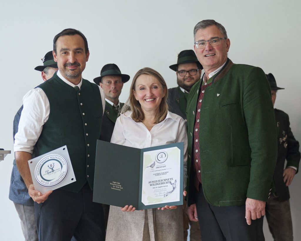 Wildbretplakette – Gasthof zur Post, OÖ LJV