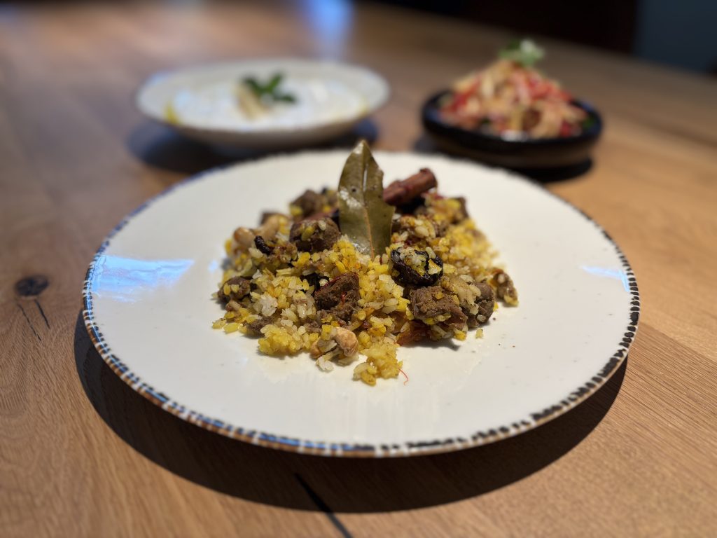 Feldhasen-Biryani mit ÖsterReis, OÖ LJV