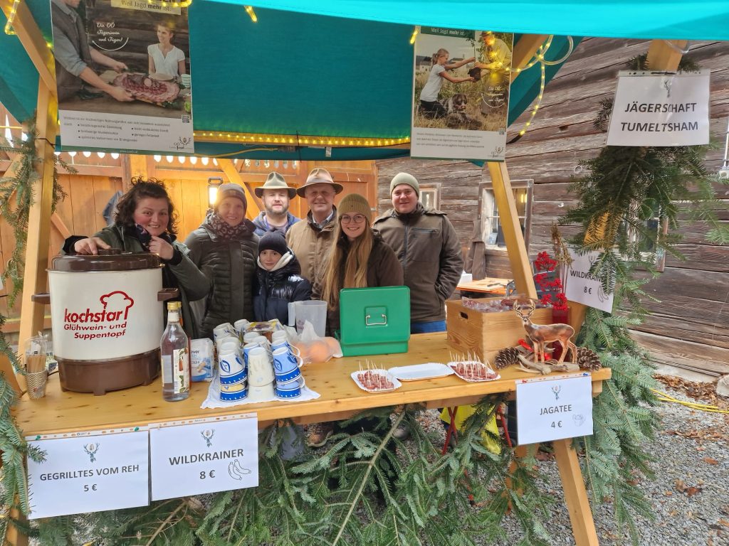 Adventstimmung mit der Jägerschaft Tumeltsham, OÖ LJV