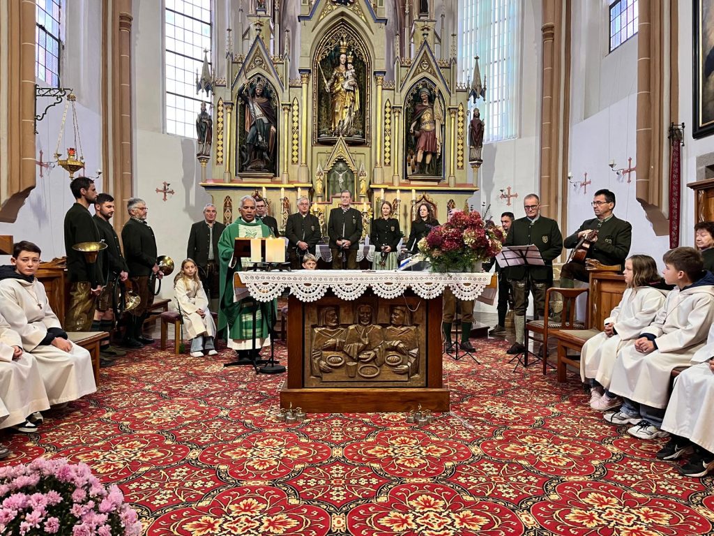 Hubertusmesse der Jägerschaft Utzenaich, OÖ LJV