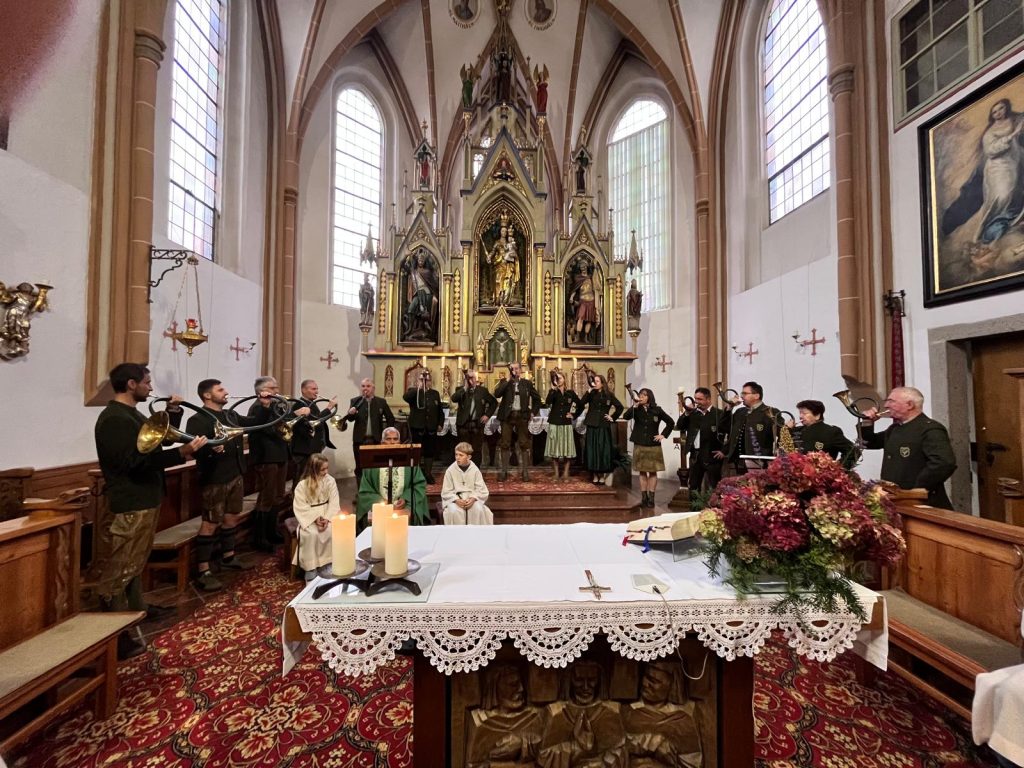 Hubertusmesse der Jägerschaft Utzenaich, OÖ LJV