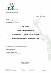 Termine, O&Ouml; LJV