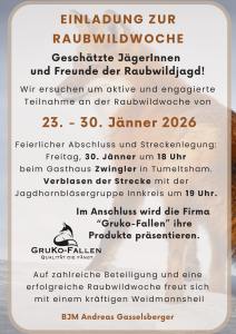 Termine, O&Ouml; LJV