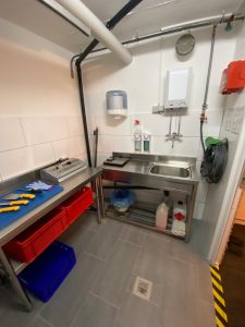 Neuer Wild-Zerwirkraum der J&auml;gerschaft Neuhofen, O&Ouml; LJV