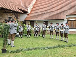 Internationaler Jagdhornbl&auml;serwettbewerb in Leibnitz / Stmk., O&Ouml; LJV