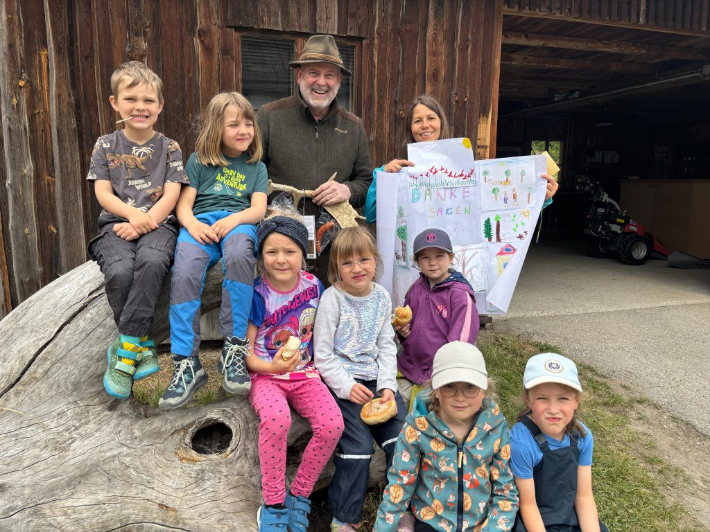 Interesse an den Aufgaben der J&auml;ger:Innen bereits im Kindergarten – Jagd Gallneukirchen, O&Ouml; LJV