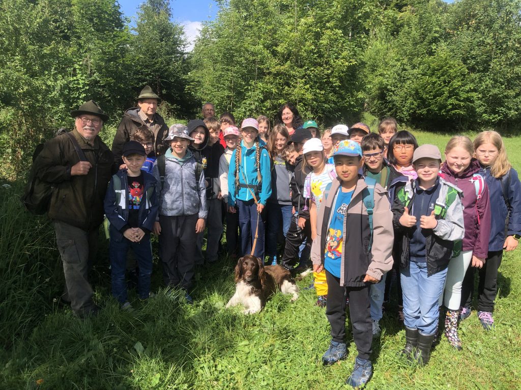 Projekt Schule & Jagd begeisterte Volksschulkinder, O&Ouml; LJV