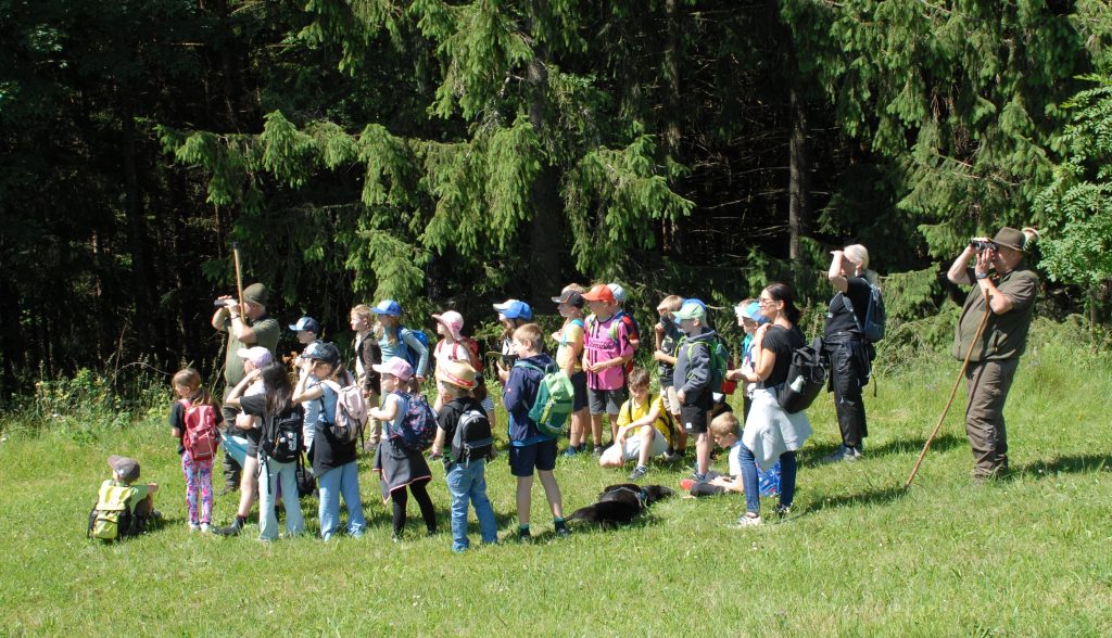 Schule & Jagd in Eidenberg, OÖ LJV