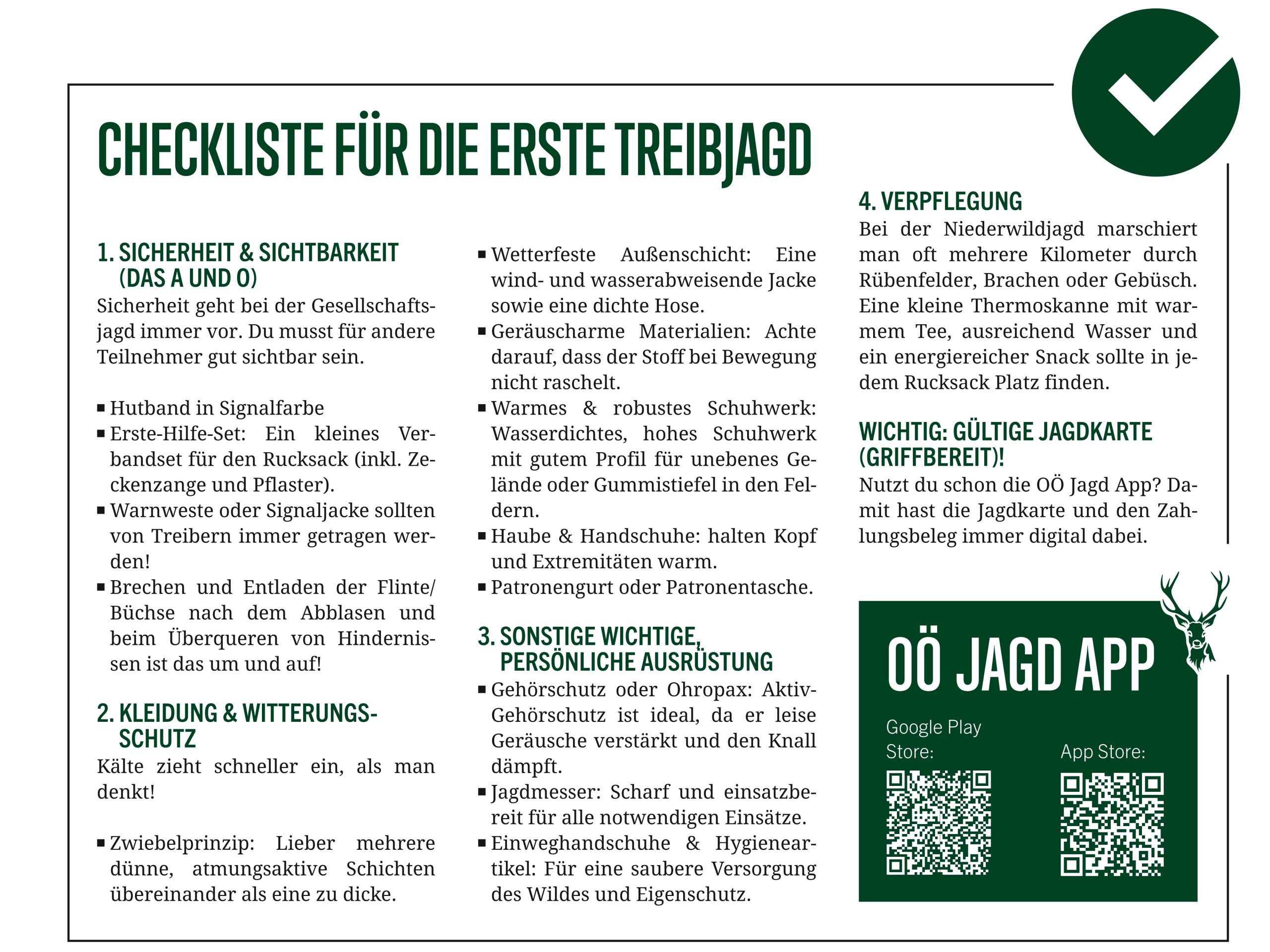 Souverän durch die erste Herbstjagd, OÖ LJV