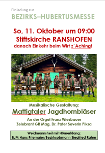 Jagdhornbl&auml;ser Braunau, O&Ouml; LJV