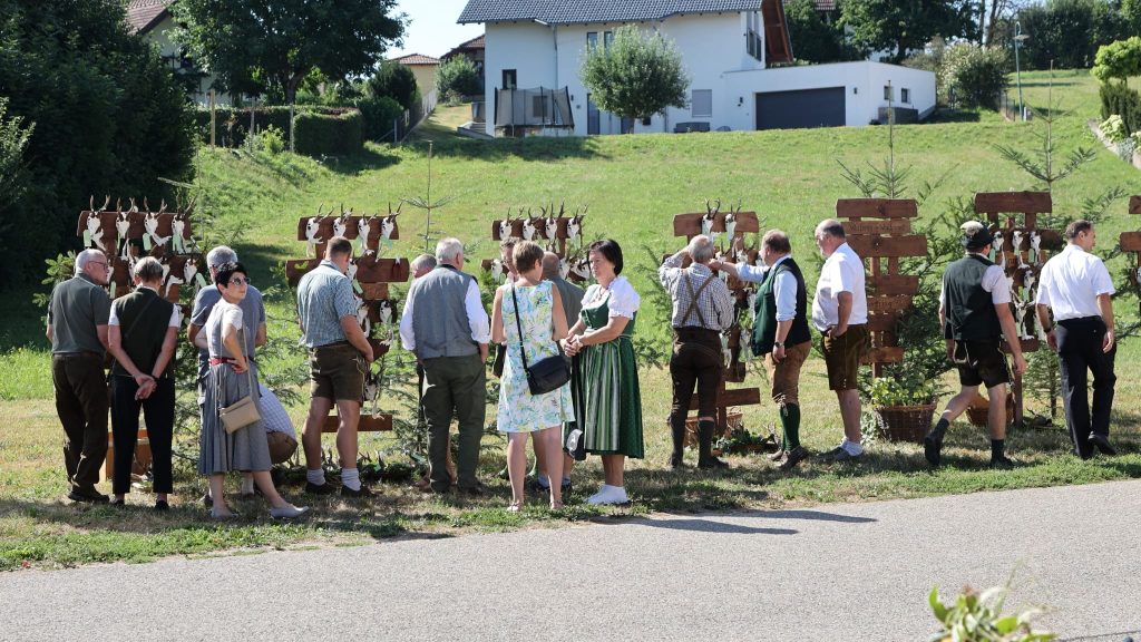 Gelungene Hegeringmesse und Trophäenschau des Hegerings VII in Rutzenham, OÖ LJV