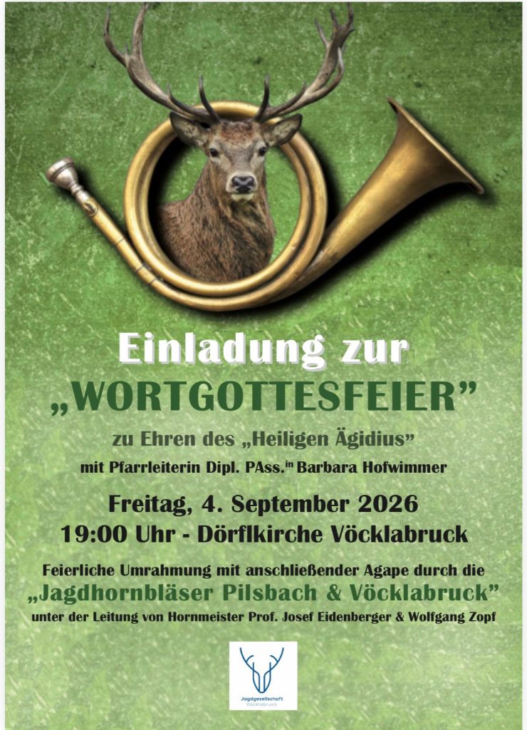 Einladung zur Wortgottesfeier, O&Ouml; LJV